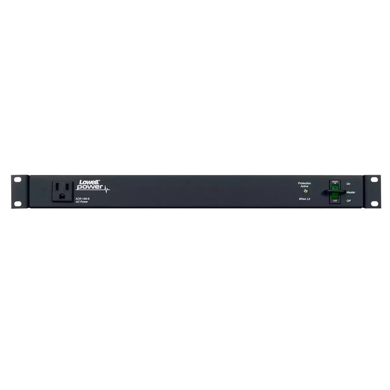 Lowell ACR-159-S PDU with 9 15A Outlets Surge Suppression