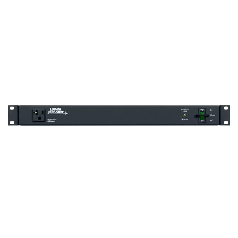 Lowell ACR-209-S PDU with 9 20A Outlets Surge Suppression