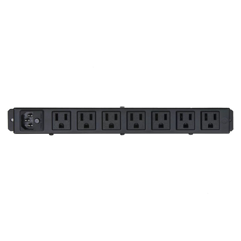 Lowell ACS-1507 Power Strip with 7 15A Outlets - 12"