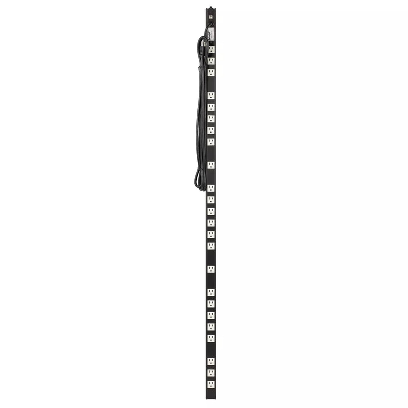 Lowell ACS-1524 Power Strip with 24 15A Outlets Surge Suppression - 60"