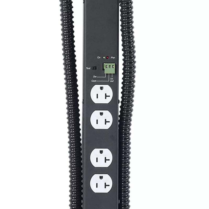 Lowell ACS-2010-RPC-HW Power Strip with 10 20A Outlets Remote Terminal - 30"