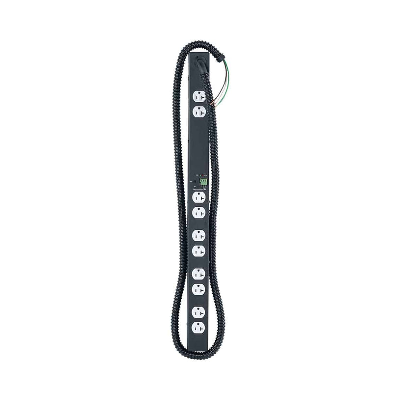 Lowell ACS-2010-RPC-HW Power Strip with 10 20A Outlets Remote Terminal - 30"