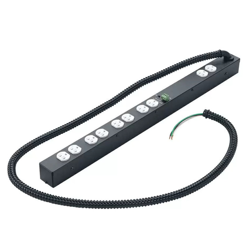 Lowell ACS-2010-RPC-HW Power Strip with 10 20A Outlets Remote Terminal - 30"