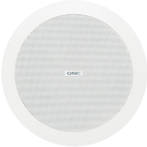 Q-SYS AD-C6T-W Ceiling Mount Speaker (Pair, White) - 6.5"