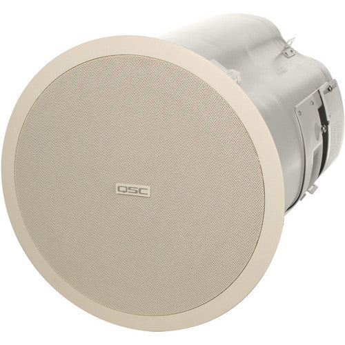 Q-SYS AD-C81TW Plafond Subwoofer (blanc) - 8 "