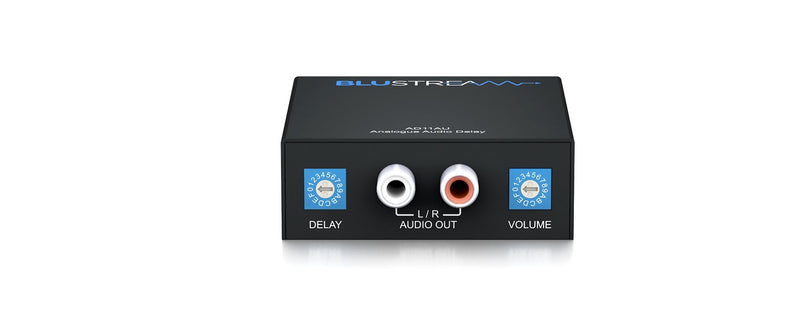 Processeur de retard audio analogique Blustream AD11AU avec contrôle du volume