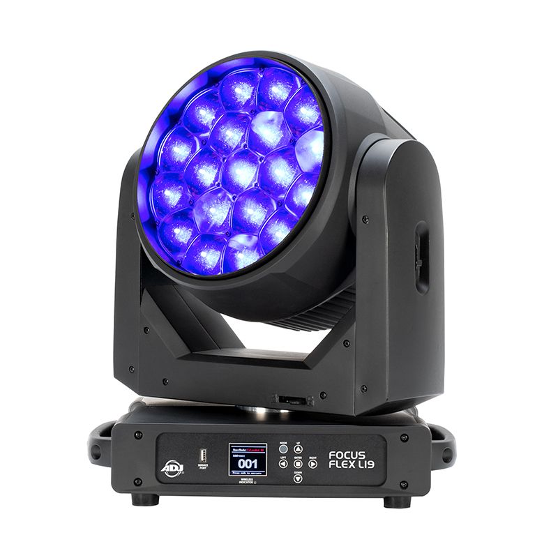 American DJ FOCUS-FLEX-L19 Moving Head With 19x40W RGBL LED