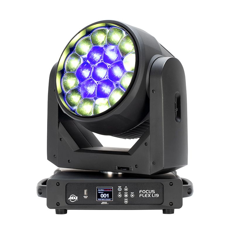 American DJ FOCUS-FLEX-L19 Moving Head With 19x40W RGBL LED