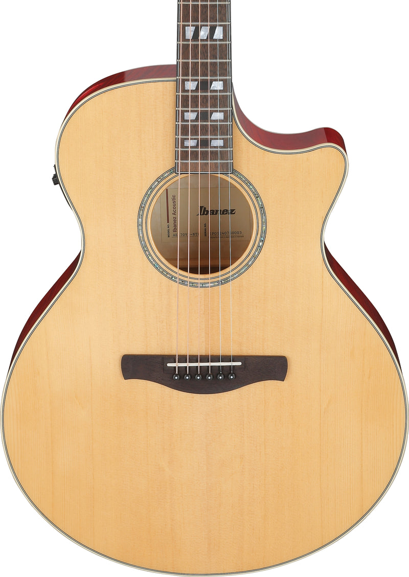 Ibanez AE170NTR Acoustic Electric Guitar (Natural High Gloss)