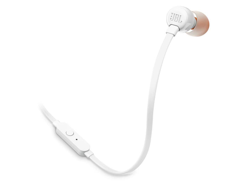 JBL T110 In-Ear Headphones (White)