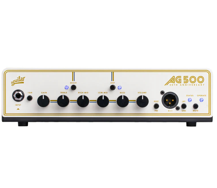 Aguilar AG500V2 Gen 2 Limited Edition 30th Anniversary 500-Watt Bass Amplifier Head (Pearl)