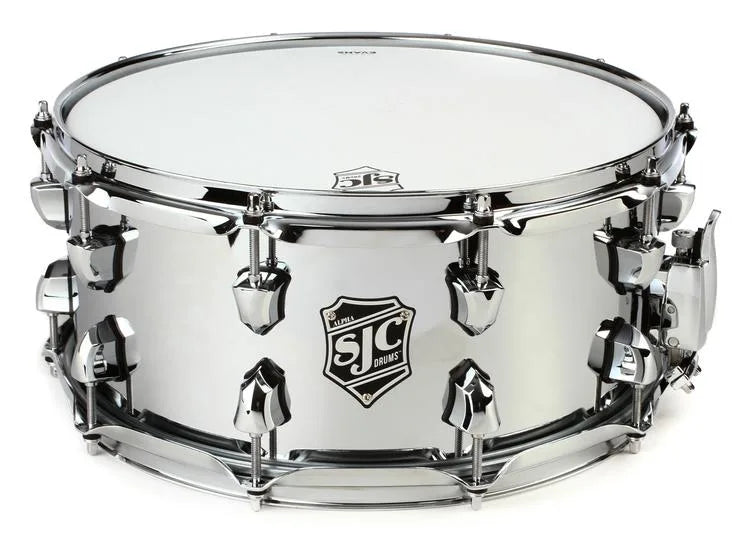 SJC Drums S6514CH Alpha Steel Snare Drum - 6.5" x 14"