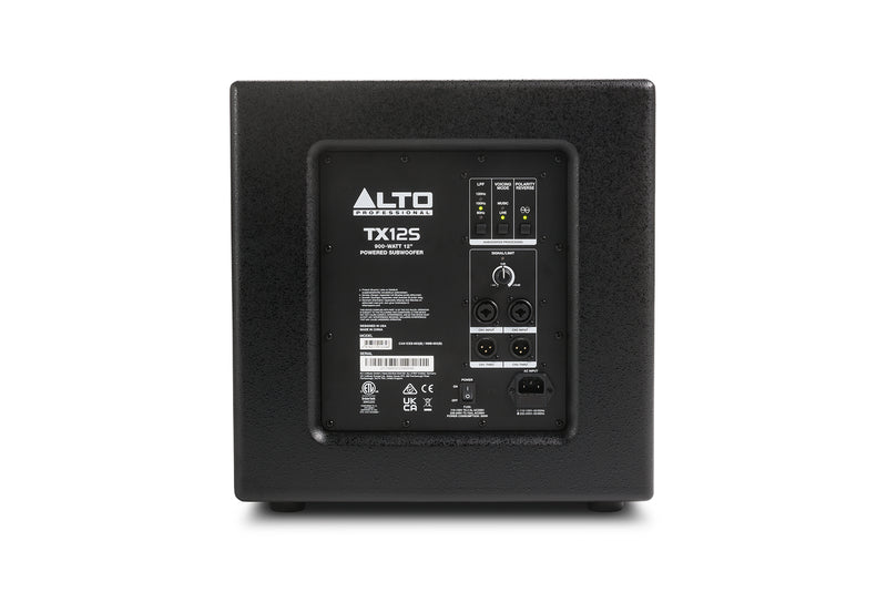 Alto Professional TX12S 900W DSP-Enhanced Powered Subwoofer - 12"