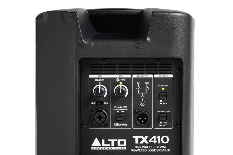 Alto Professional TX410 350W Powered Loudspeaker With Bluetooth - 10"