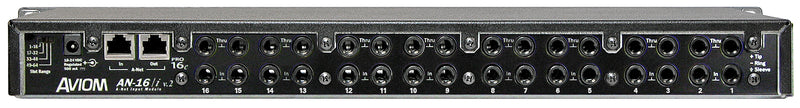 Aviom AN-16/I V.2 16-Channel Line-Level Input Module