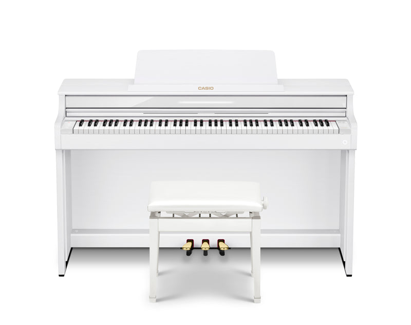 Casio AP-550 Celviano Digital Upright Piano 88-Keys (White)