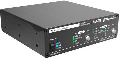 Appsys ProAudio FLX-MADI Flexiverter MADI 128x128 Channel Format Converter for MADI Optical and Coaxial