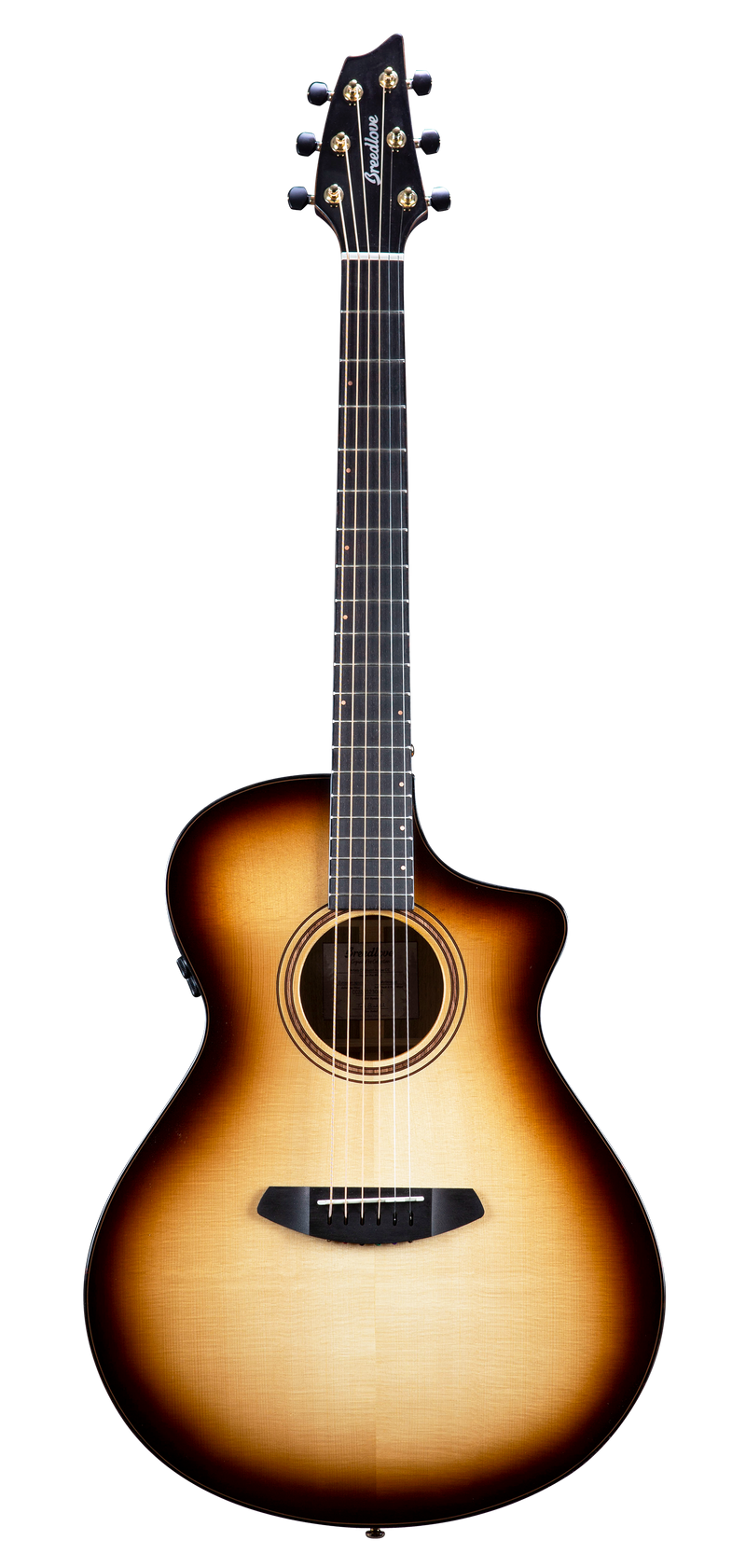 Breedlove ARCN50CEEUMY Organic Artista Pro CE Concert Acoustic-Electric Guitar (Burnt Amber)