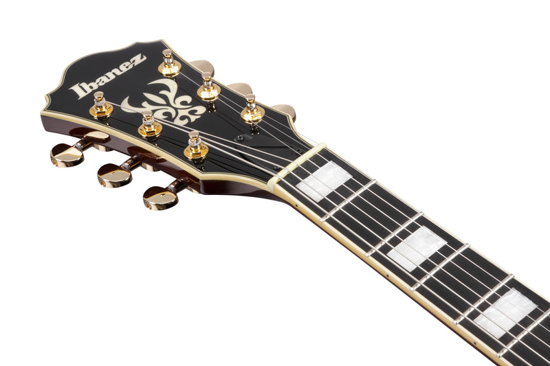 Ibanez AS ARTCORE Series Semi Hollow-Body Electric Guitar (Black)
