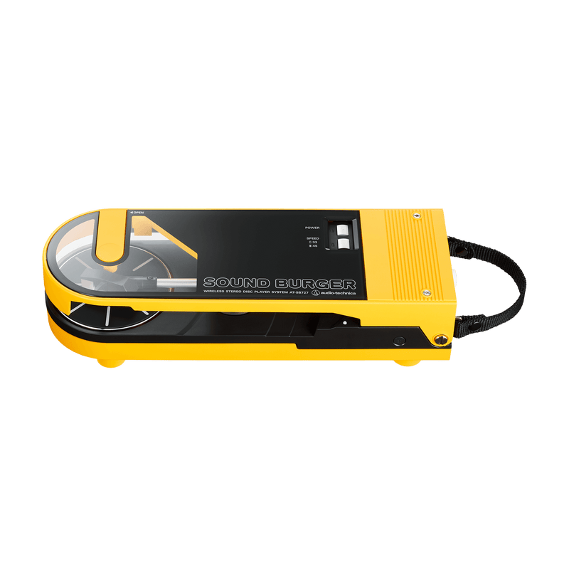 Audio-Technica AT-SB727 Portable Bluetooth Turntable (Yellow)