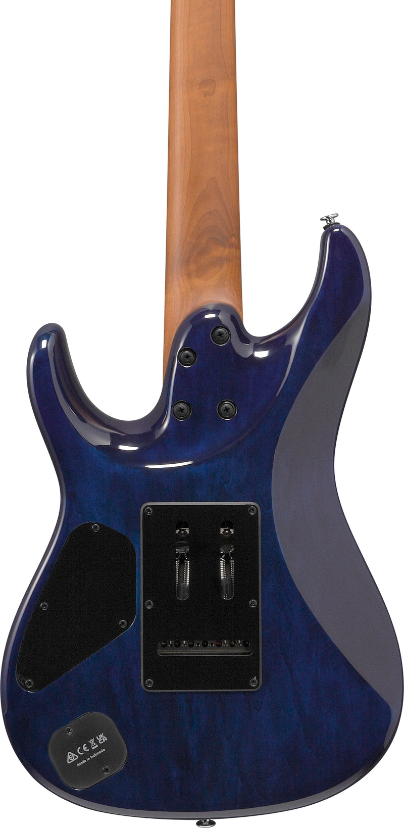 Ibanez AZ427P2QMTUB Guitare électrique 7 cordes (Twilight Blue Burst)