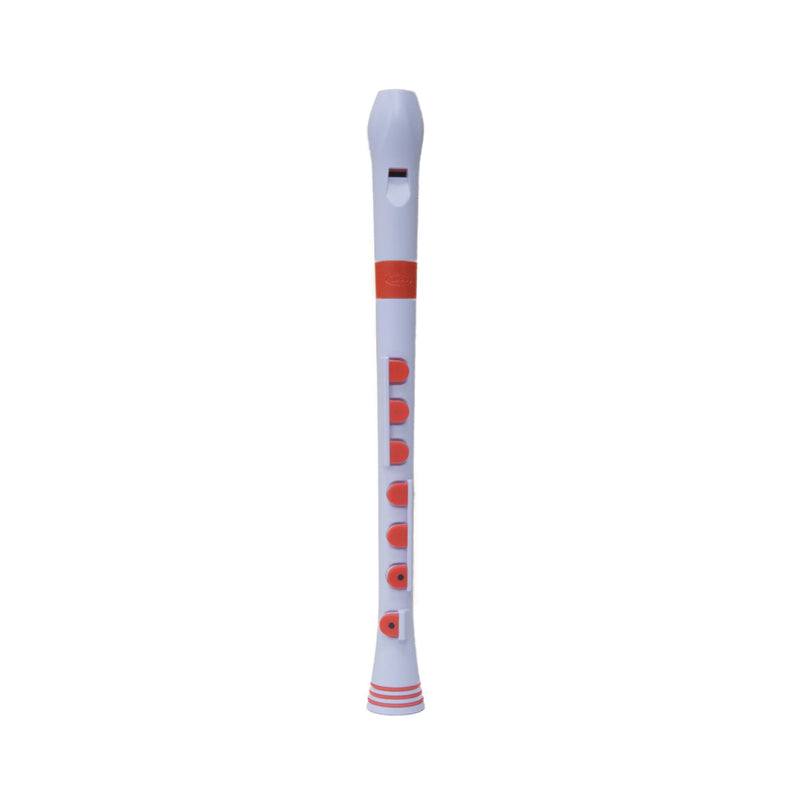Nuvo N320RDWRB Canadian Collection 30th Anniversary Soprano Recorder+ (White/Red)