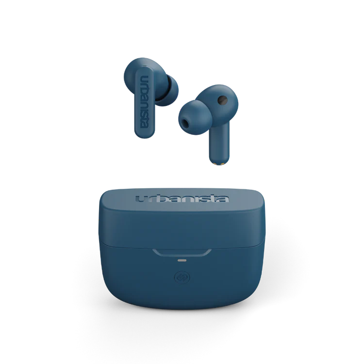 Urbanista ATLANTA True Wireless With Hybrid Active Noise Canceling Earphone (Steel Blue)