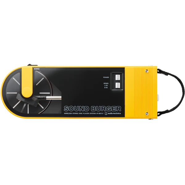 Audio-Technica AT-SB727 Platine vinyle portable Bluetooth (Jaune)