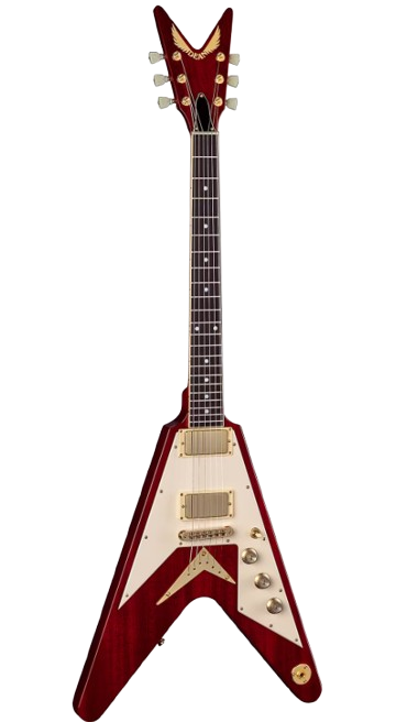 Dean Guitars USA TIME CAPSULE V Electric Guitar (Trans Cherry)