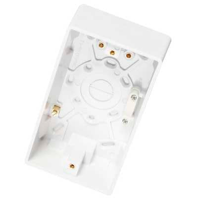 Cloud Electronics BB960177 2 Gang PVC Surface Box (Pack of 5)