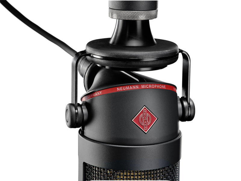 Neumann BCM 104 MT Broadcast Microphone With Cardioid Condenser Capsule (Black Edition)