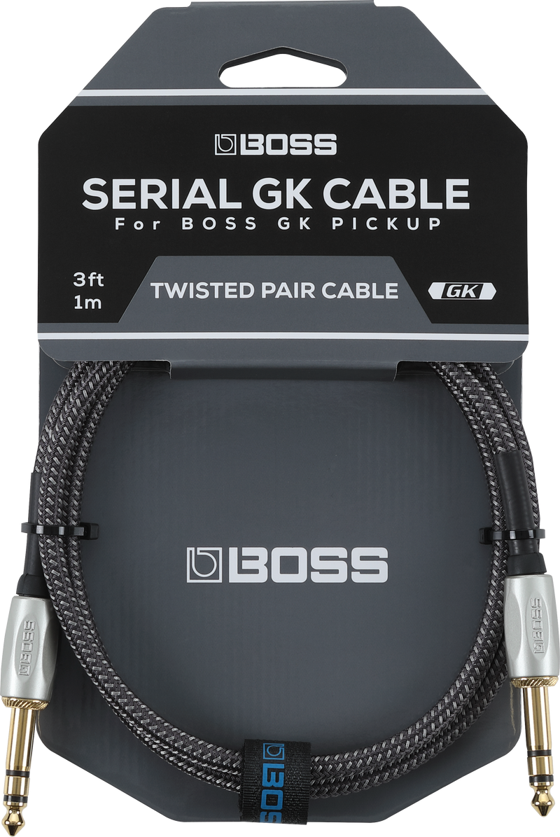 BOSS BGK-3 SERIAL GK TRS TO TRS Digital Cable - 3 "