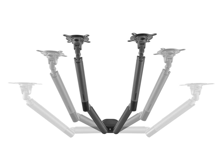 One For All DM7210 Dual Monitor Mount (Black)