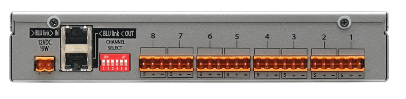 BSS BLU-BOB1 8-Channel Analog Break-Out Box With BLU Link (Half Rack)