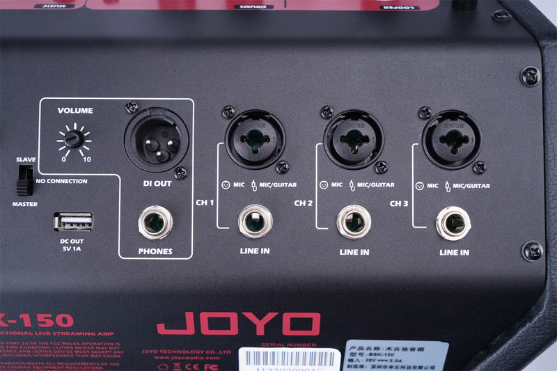 Joyo Technologies BSK-150 150W Amplificateur acoustique alimenté par batterie