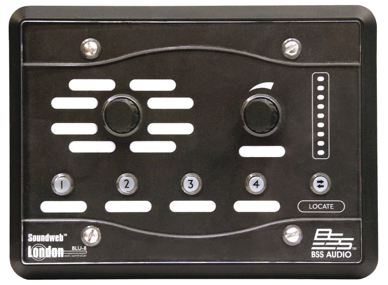 BSS BLU-8-V2-BLK Programmable Zone Controller (Black)