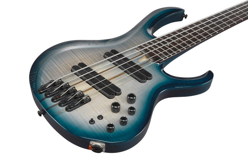 Ibanez BTB705LMCTL BTB Bass Workshop 5 Strings Electric Bass Multiscale (Cosmic Blue Starburst Low Gloss)