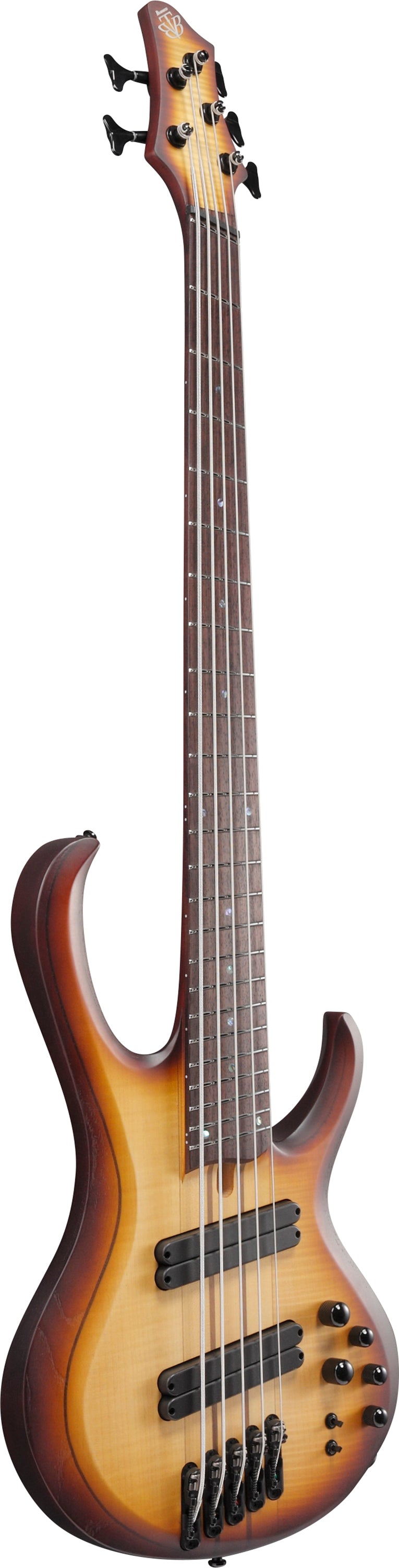 Ibanez BTB705LMNNF BTB Bass Workshop 5 Strings Electric Bass Multiscale (Natural Browned Burst Flat)