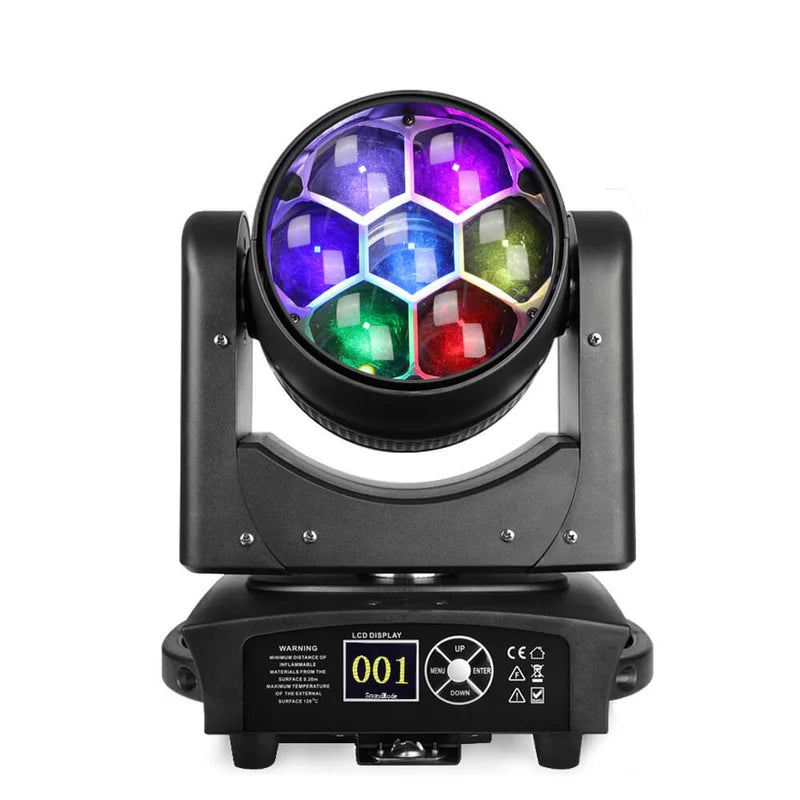 Betopper LM0740 Wash & Zoom Moving Head Stage Light - 7x40w