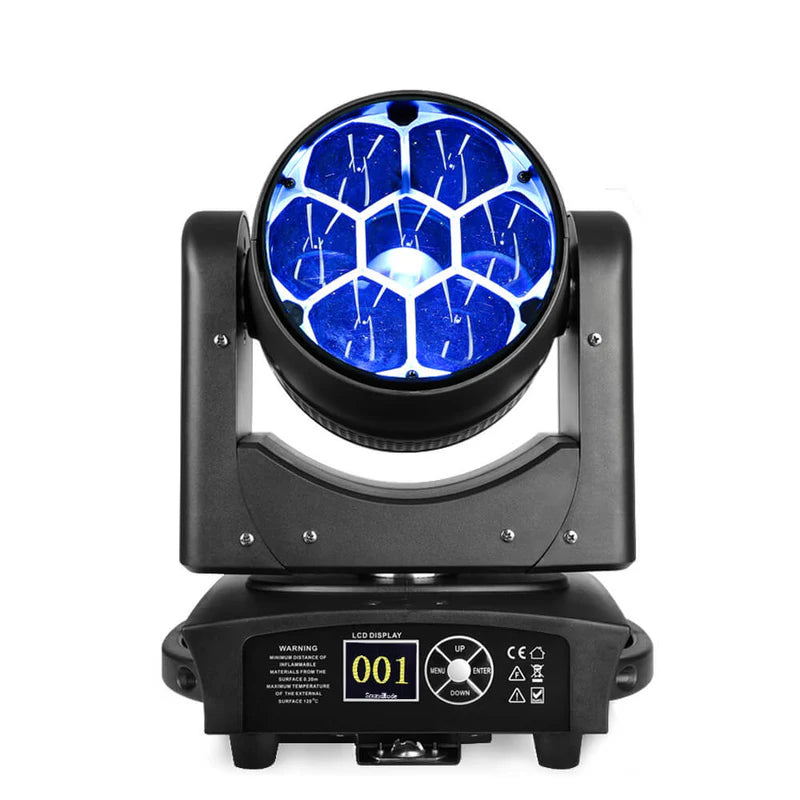 Betopper LM0740 Wash & Zoom Moving Head Stage Light - 7x40w