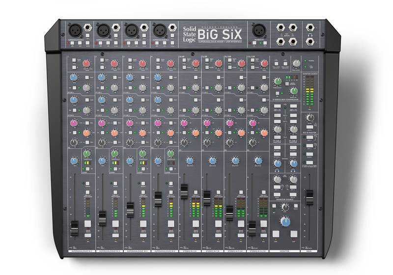 Solid State Logic BiG SiX SuperAnalogue Mixing Console and USB Audio Interface