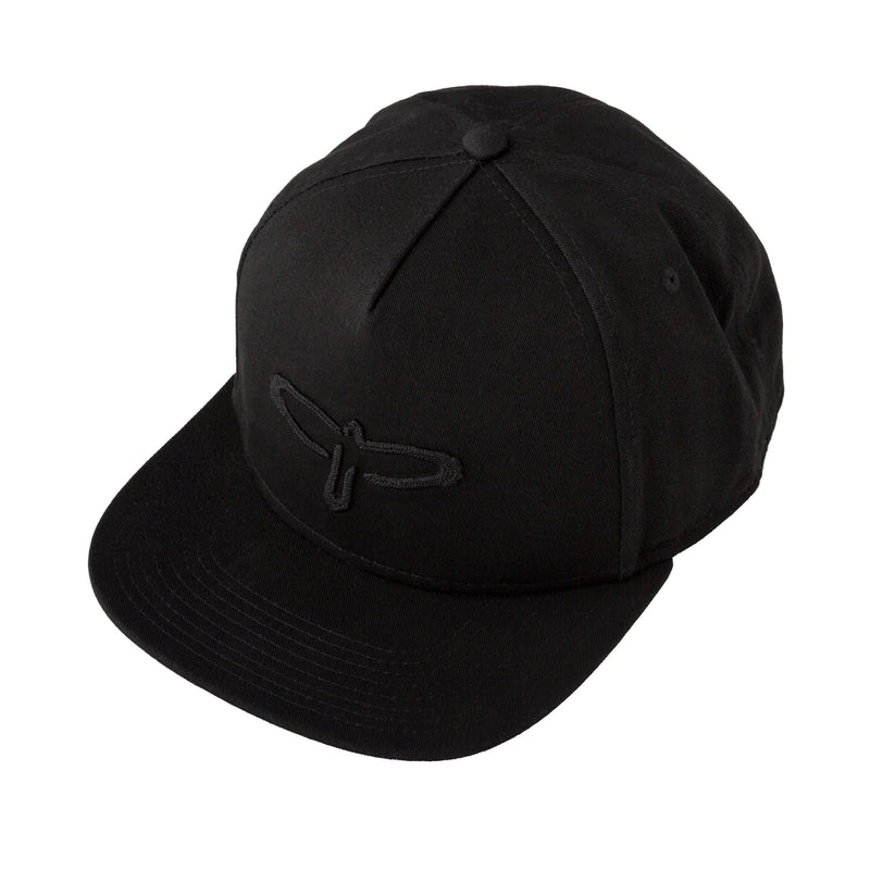 PRS Black Bird Baseball Flat Bill Hat (Black)