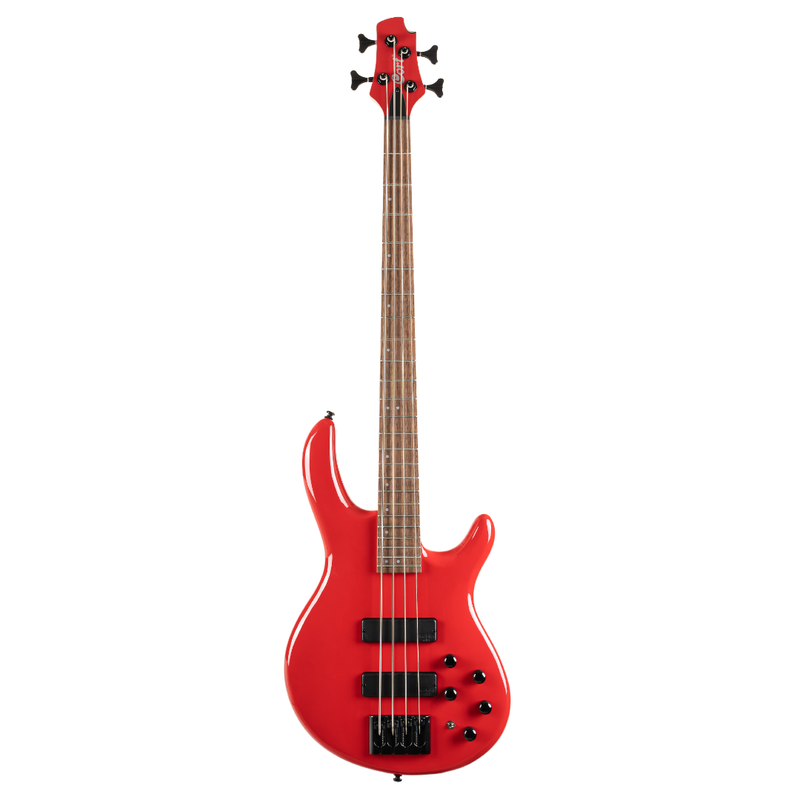Cort C4 DELUXE Artisan Series Electric Bass (Candy Red)