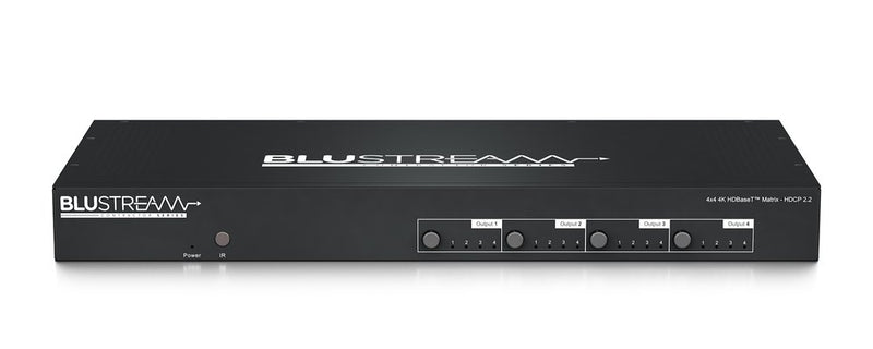 Blustream C44-KIT 4x4 HDBT Matrix - 70m