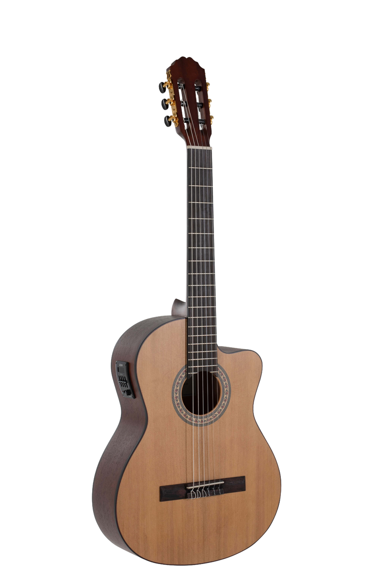 Manuel Rodriguez CABALLERO Principio 4/4 Solid Cedar Acoustic / Electric Guitar (Natural)