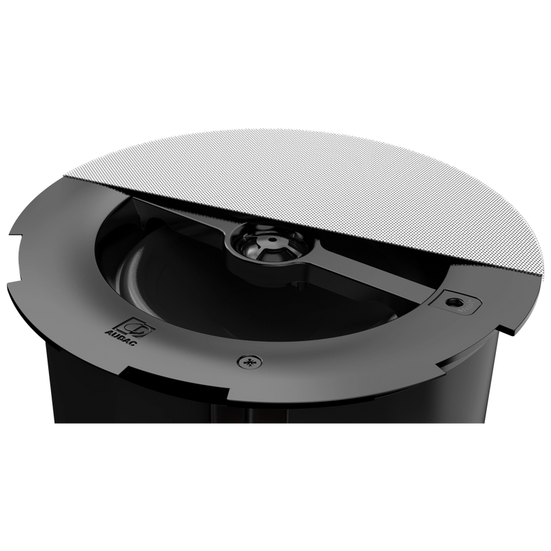 Audac CALI660I/W 2 Way Ceiling Speaker with Twist-Fix Grill (White) - 6.5"