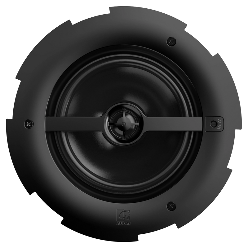Audac CALI660I/W 2 Way Ceiling Speaker with Twist-Fix Grill (White) - 6.5"