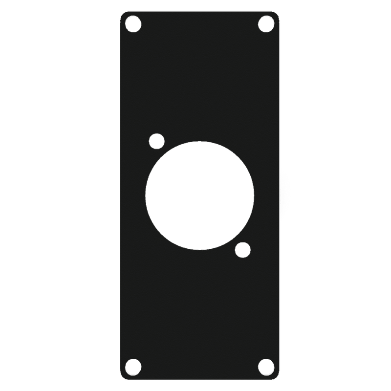 Caymon CASY103/B Blank Wall Plate