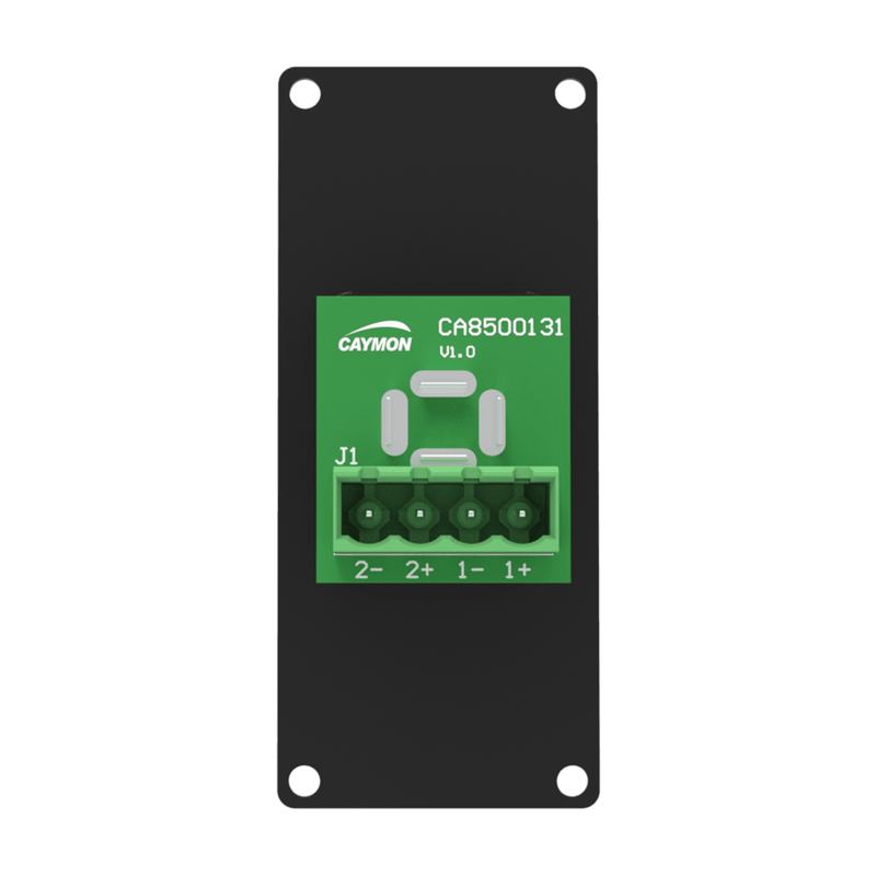 Caymon CASY141/B Male SpeakON to 4 Pin Terminal Block Input Plate