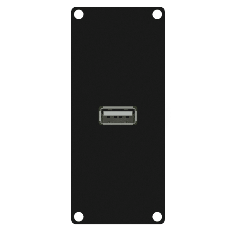 Caymon CASY162/B USB 2.0 to 4 Pin Terminal Block Input Plate